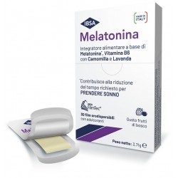 Ibsa Farmaceutici Italia Melatonina Ibsa 30 Film Orali - Integratori per umore, anti stress e sonno - 987681727 - Ibsa - € 9,73