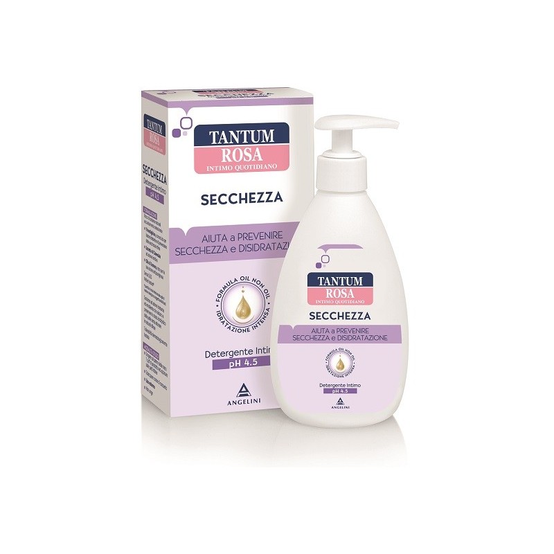 Tantum Rosa Secchezza Detergente Intimo Ph 4,5 - 200 Ml - Detergenti intimi - 973077201 - Tantum Rosa - € 9,90