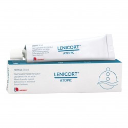Lenicort Atopic Crema Lenitiva Dermatite Atopica 30 Ml - Creme e prodotti protettivi - 947455960 - Uriach Italy - € 17,79