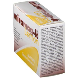 Miramag K Magnesio Potassio e Vitamine 20 Bustine Limone - Integratori di magnesio e potassio - 934406137 - Miramag-K - € 12,57