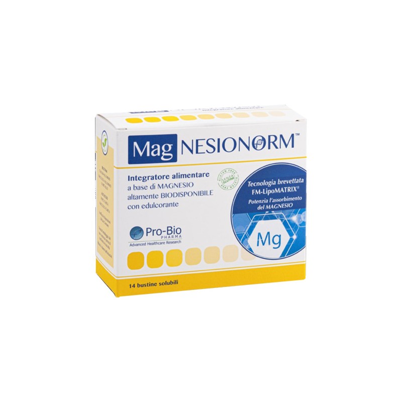 Pro-bio Integra Magnesionorm 14 Bustine - Integratori multivitaminici - 985661507 - Pro-bio Integra - € 19,10