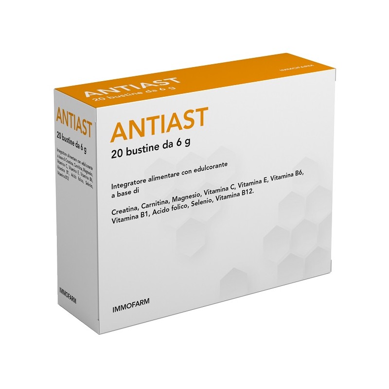 Immofarm Antiast 20 Bustine - Integratori per concentrazione e memoria - 988176754 - Immofarm - € 21,63