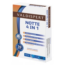 Vemedia Pharma Valdispert Notte 4 In 1 30 Capsule Molli - Integratori per umore, anti stress e sonno - 978592323 - Valdispert...