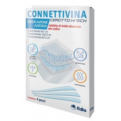 Connettivina Cerotto Hi Tech Misure Miste 4 Pezzi - Medicazioni - 978869889 - Connettivina - € 10,60