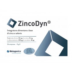 Zincodyn Integratore Per Capelli Pelle Unghie e Ossa 56 Compresse - Vitamine e sali minerali - 972064404 - Zincodyn - € 13,85