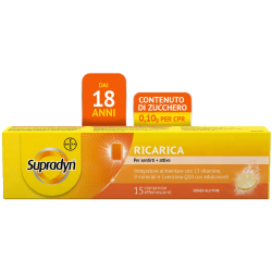 Supradyn Ricarica Integratore Per Metabolismo Energetico 15 Compresse - Vitamine e sali minerali - 935662585 - Supradyn - € 1...