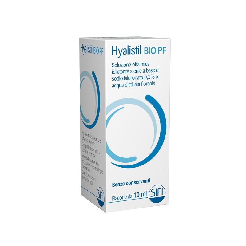 Sifi Gocce Oculari Ha 0,2% E Acque Distillate Hyalistil Bio Pf Frutti Rossi 10 Ml - Colliri omeopatici - 976320820 - Hyalisti...