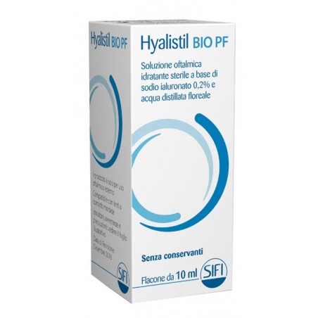 Sifi Gocce Oculari Ha 0,2% E Acque Distillate Hyalistil Bio Pf Frutti Rossi 10 Ml - Colliri omeopatici - 976320820 - Hyalisti...