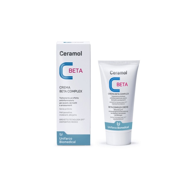 Ceramol Crema Beta Complex Per Dermatite Atopica 50 Ml - Trattamenti per dermatite e pelle sensibile - 980512786 - Ceramol - ...