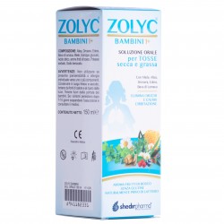 Zolyc Bambini Sciroppo Per Tosse Secca e Grassa 150 Ml Shedir Pharma - 3