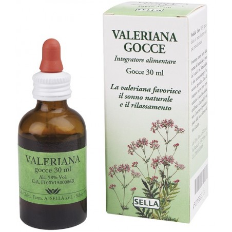Sella Valeriana Gocce 30 Ml - Integratori per umore, anti stress e sonno - 909322354 - Sella - € 6,72