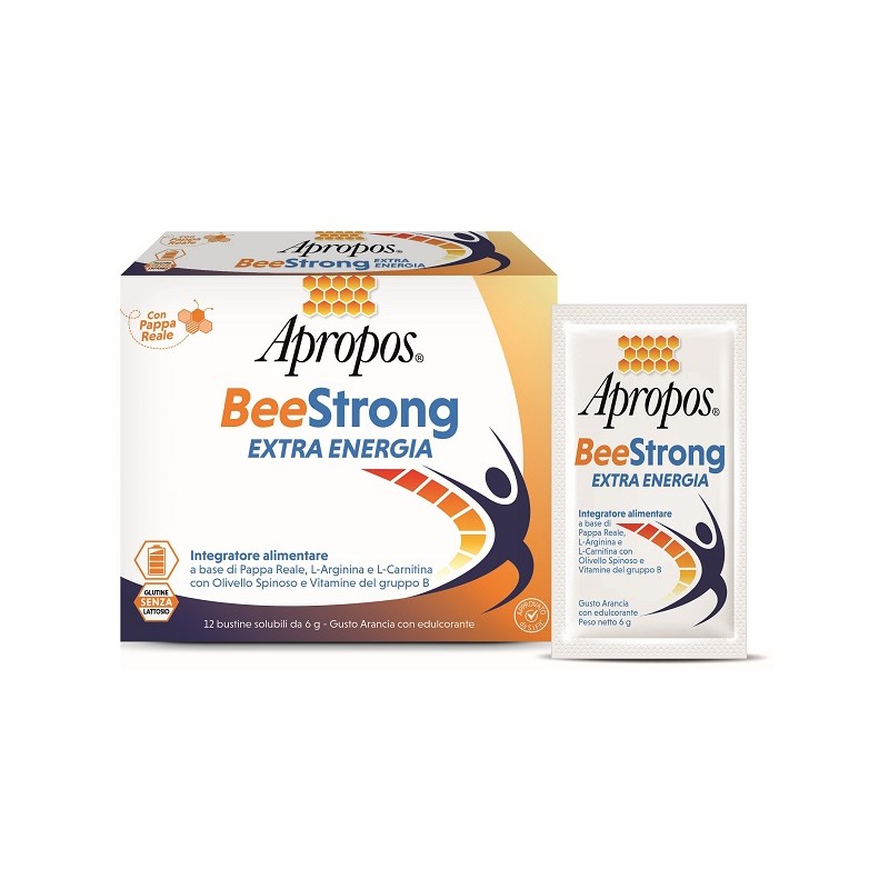 Desa Pharma Apropos Beestrong Extra Energia 12 Bustine - Integratori per concentrazione e memoria - 987317930 - Desa Pharma -...