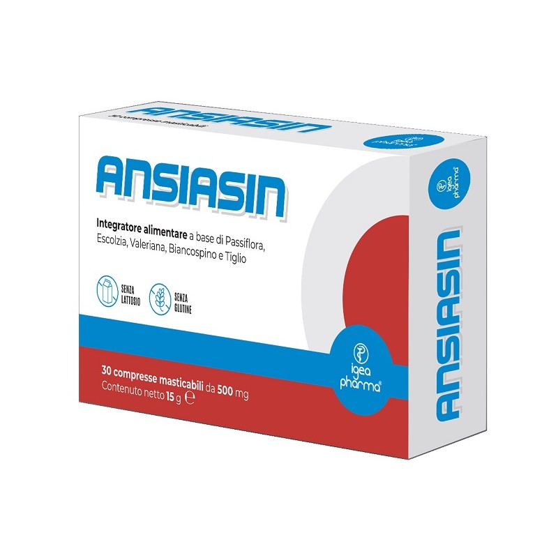 Igea Pharma Ansiasin 30 Compresse Masticabili Igea Pharma - 1