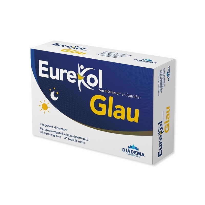 Diadema Farmaceutici Eurekol Glau 60 Capsule Vegetali Acidoresistenti - Integratori - 987822057 - Diadema Farmaceutici - € 47,63