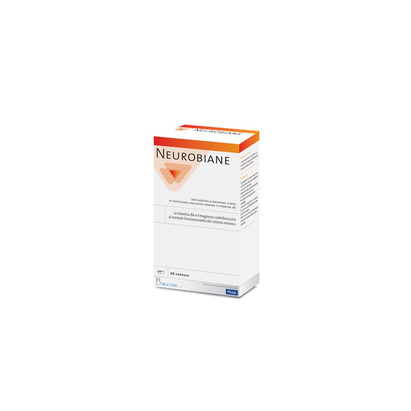 Biocure Neurobiane 60 Capsule - Integratori per umore, anti stress e sonno - 941833220 - Biocure - € 17,62