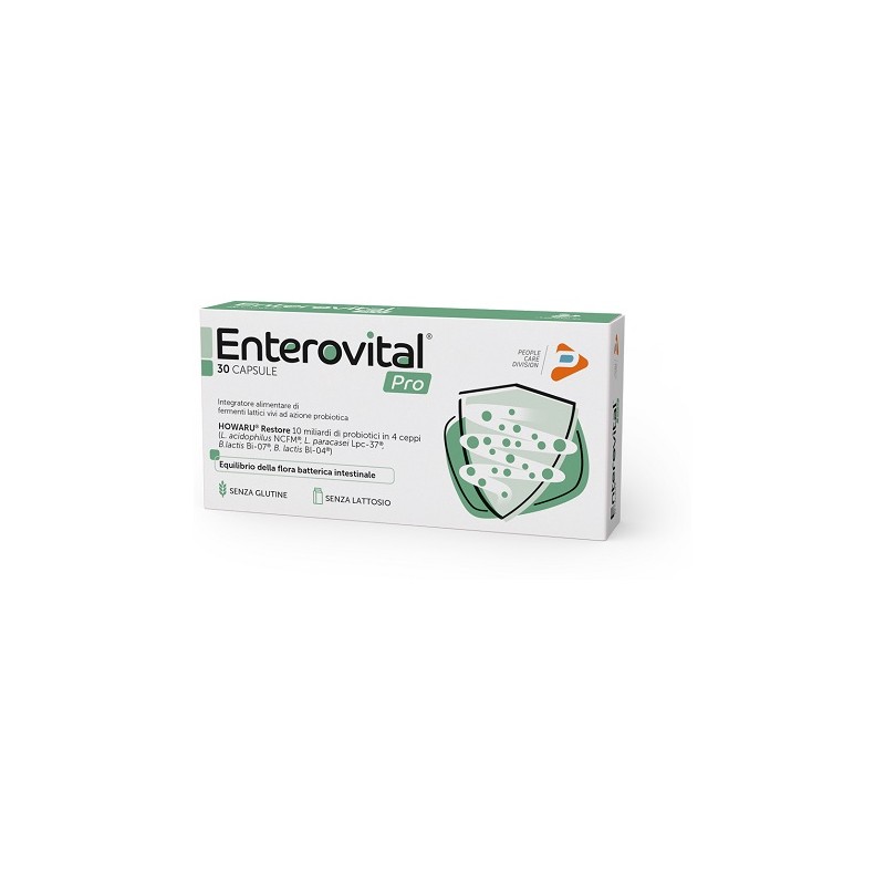 Pharma Line Enterovital Pro 30 Capsule - Integratori di fermenti lattici - 986042455 - Pharma Line - € 21,07