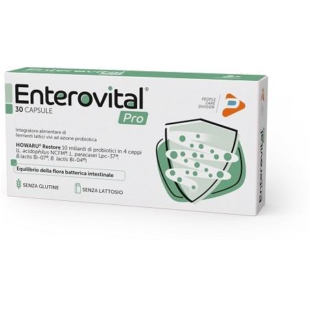Pharma Line Enterovital Pro 30 Capsule - Integratori di fermenti lattici - 986042455 - Pharma Line - € 14,65