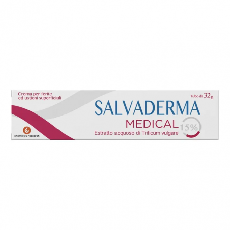 Chemist's Research Salvaderma Medical Crema Guarigione Ustioni 32 g - Disinfettanti e cicatrizzanti - 924927357 - Chemist's R...