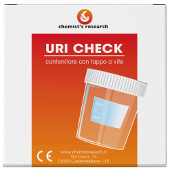Uri Check Contenitore per Test Urine Con Tappo A Vite 100 Ml - Test urine e feci - 987220264 - Chemist's Research - € 1,20