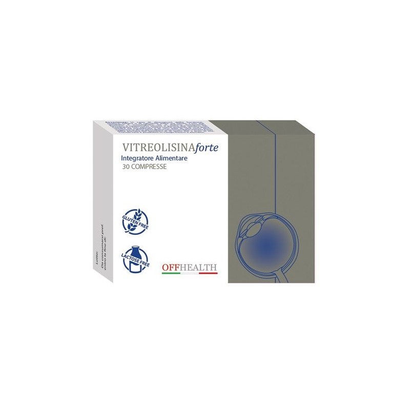 Vitreolisina Forte Supporto Articolare E Antiossidante 30 Compresse - Integratori per occhi e vista - 972725117 - Offhealth -...