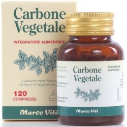 Marco Viti Farmaceutici Carbone Vegetale 120 Compresse - Integratori - 909273043 - Marco Viti Farmaceutici - € 5,31