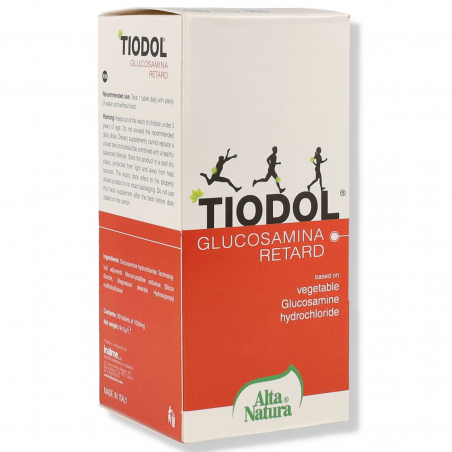 Tiodol Glucosamina Cloridrato Retard Effetto Riparatore 90 Compresse Alta Natura - 1 Tiodol Glucosamina Cloridrato Retard Effetto Riparatore 90 Compresse Alta Natura - 1