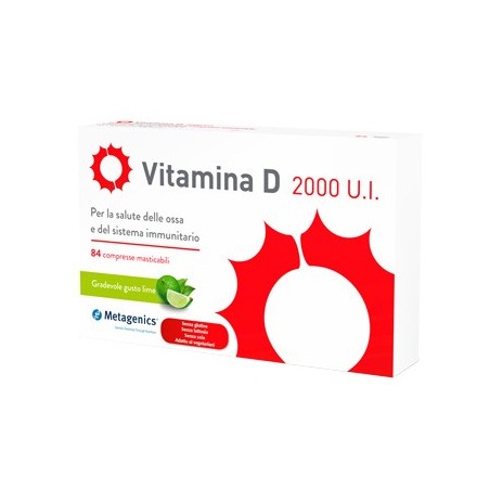 Metagenics Vitamina D 2000 U.I. Integratore Per Le Ossa 84 Compresse - Integratori per difese immunitarie - 926231402 - Metag...