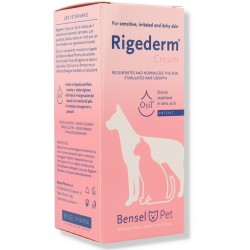 Rigederm Crema Cani Gatti Rigenerazione Cutanea 100 ml - Prodotti per cani e gatti - 972001046 - Bensel Pharma - € 24,64