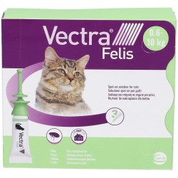 Vectra Felis Spot On Trattamento Pulci per il Gatto 3 Applicazioni - Prodotti per gatti - 104777026 - Vectra - € 20,33