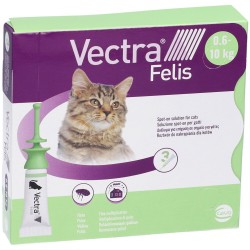 Vectra Felis Spot On Trattamento Pulci per il Gatto 3 Applicazioni - Prodotti per gatti - 104777026 - Vectra - € 20,30