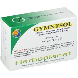 Herboplanet Gymnesol Controllo Glucosio 48 Compresse - Integratori per dimagrire ed accelerare metabolismo - 925529164 - Herb...