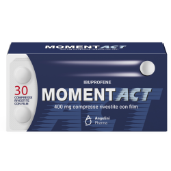 Angelini Pharma Momentact 30 Compresse Rivestite 400mg - Farmaci per dolori muscolari e articolari - 035618204 - Angelini Pha...