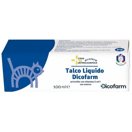 Dicofarm Talco Liquido 100 Ml - Creme e prodotti protettivi - 932183344 - Dicofarm - € 6,78
