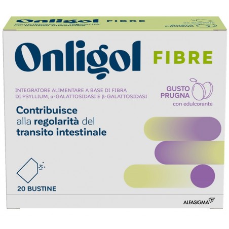Alfasigma Onligol Fibre Prugna 20 Bustine - Integratori per regolarità intestinale e stitichezza - 987247689 - Alfasigma - € ...