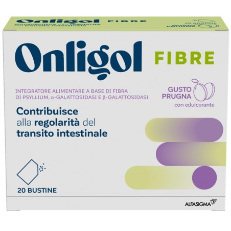 Onligol Fibre Prugna 20 Bustine Onligol - 1 Onligol Fibre Prugna 20 Bustine Onligol - 1