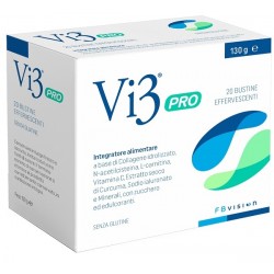 Fb Vision Vi3 Pro 20 Bustine Effervescenti - Integratori multivitaminici - 947136230 - Fb Vision - € 20,95