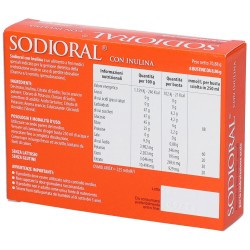 Sodioral Con Inulina Gestione Dietetica Reidratazione 8 Bustine - Integratori per regolarità intestinale e stitichezza - 9449...
