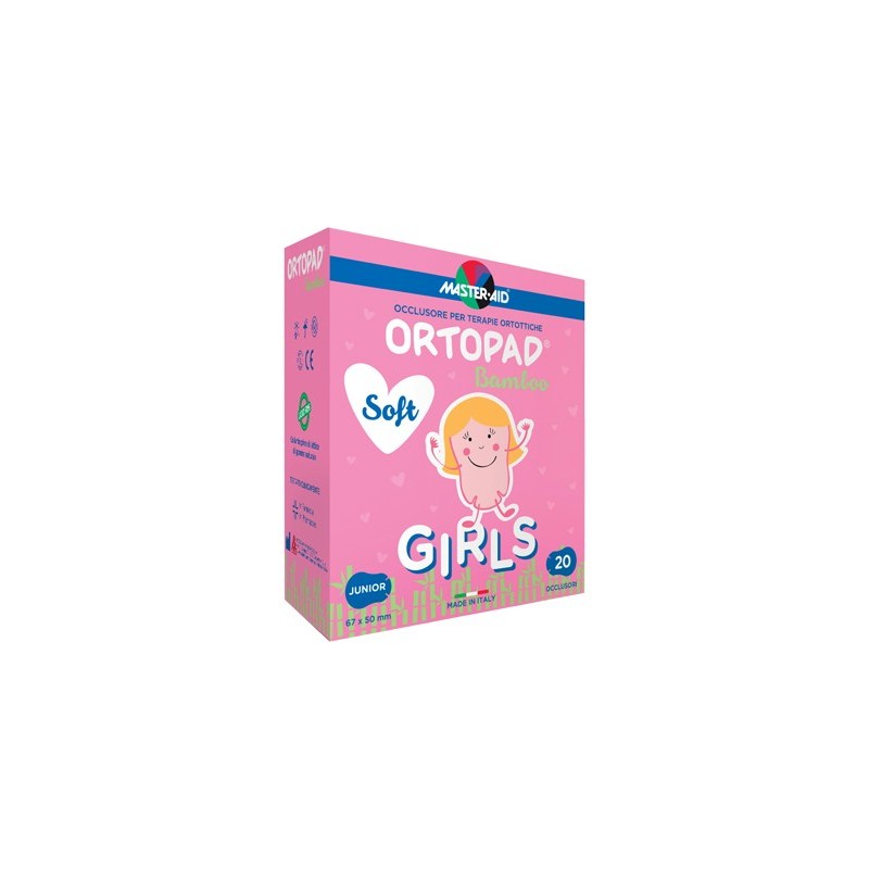 Pietrasanta Pharma Cerotto Oculare Per Ortottica Ortopad Soft Girls Junior 20 Pezzi - Medicazioni - 934406253 - Pietrasanta P...