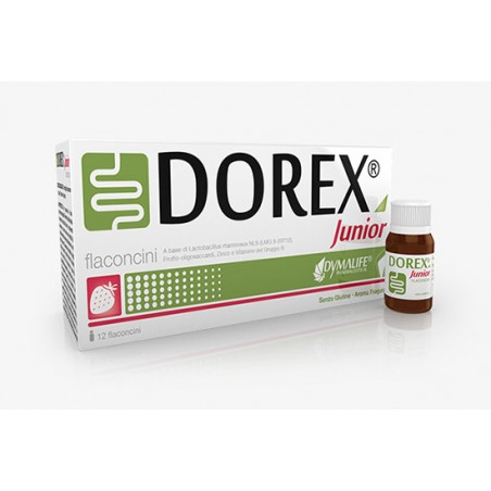 Dymalife Pharmaceutical Dorex 12 Flaconcini 10 Ml Junior Dymalife Pharmaceutical - 1 Dymalife Pharmaceutical Dorex 12 Flaconcini 10 Ml Junior Dymalife Pharmaceutical - 1