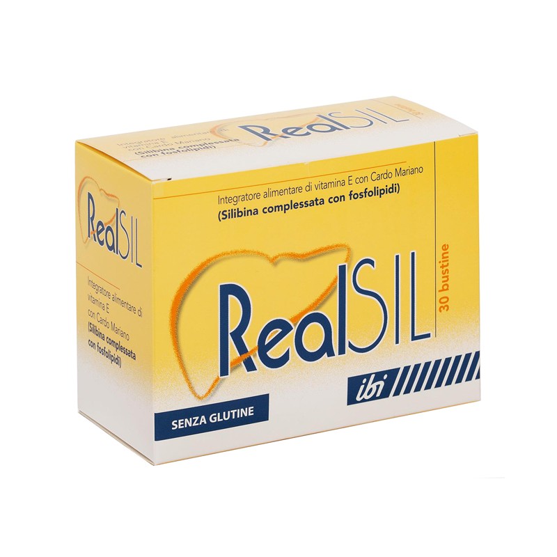 RealSIL Integratore per Detossificazione Fegato 30 Bustine - Integratori per fegato e funzionalità epatica - 906851668 - Real...