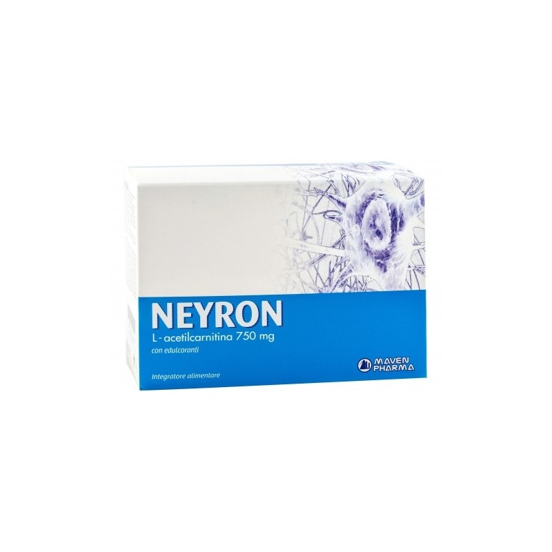 Neyron L-Acetilcarnitina Energia E Benessere 20 Bustine - Integratori di N-Acetilcisteina - 931973616 - Maven Pharma - € 22,48