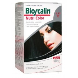 Bioscalin Nutri Color 1,11 Nero Blu 124 Ml - Tinte e colorazioni per capelli - 971011263 - Bioscalin - € 13,60