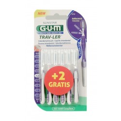 Gum Trav-Ler 1512 Scovolino 1,2mm - 4 + 2 Pezzi - Fili interdentali e scovolini - 972036305 - Gum - € 7,50