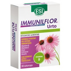 Immunilflor Urto Vitamina D Sistema Immunitario 30 Naturcaps - Integratori per difese immunitarie - 980793513 - Immunilflor -...