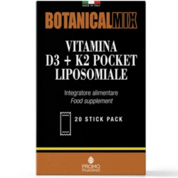 Promopharma Vitamina D3+k2 Liposomiale Pocket 20 Stick - Integratori multivitaminici - 985976745 - Promopharma - € 8,91