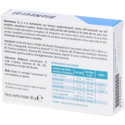 BioNevral Integratore Vitamine B e Antiossidanti 30 Compresse - Integratori per sistema nervoso - 933514402 - Pharmase - € 28,51
