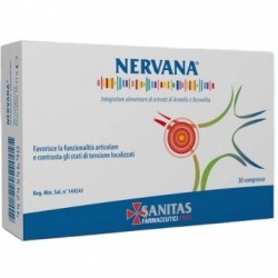 Nervana Funzionalità Articolare E Tensione 30 Compresse - Integratori per articolazioni ed ossa - 947454690 - Sanitas Farmace...
