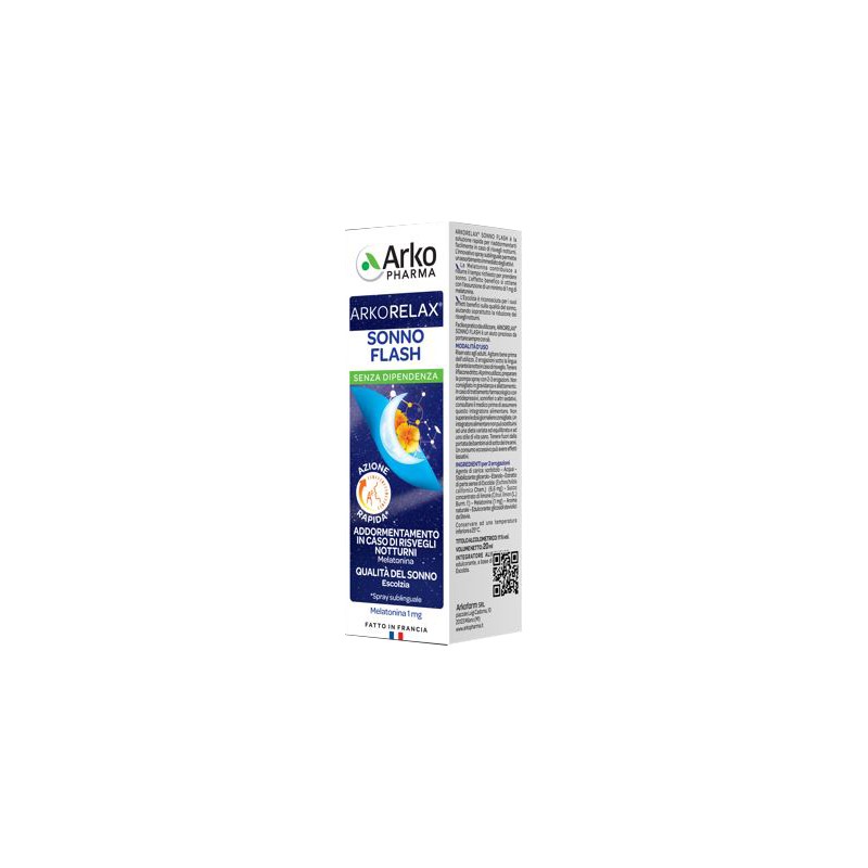 Arkofarm Arkorelax Flash Sonno Spray 20 G - Integratori per dormire - 985833413 - Arkofarm - € 9,13