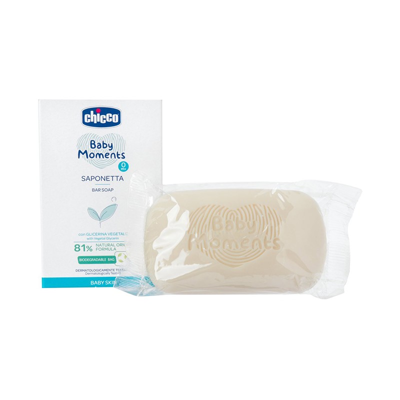 Chicco Baby Moments Sapone Solido 100 G - Bagnetto - 982447070 - Chicco - € 2,37