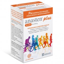 Anasten Plus Stick Energetici Recupero Astenia 20 Stick - Integratori per concentrazione e memoria - 972499457 - Errekappa Eu...